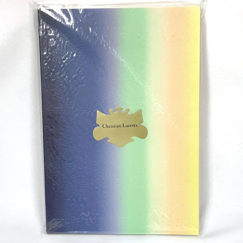 NEW! Christian Lacroix‎ Arlequin Ombre Paseo A5 Layflat Journal Notebook 128 pgs